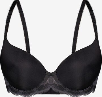 sassa Bra 'WINTER TIME' in Black: front