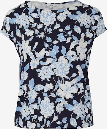 s.Oliver Shirt in Blau: Vorderseite