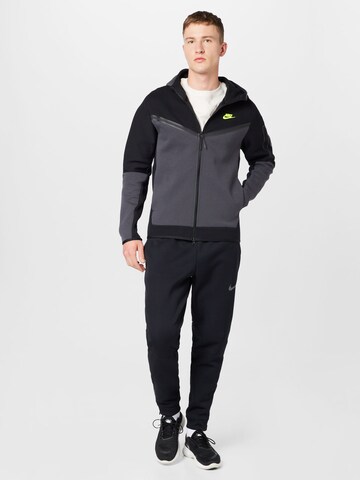 Nike Sportswear Bluza rozpinana 'Tech Fleece' w kolorze szary