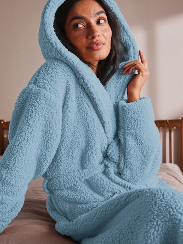 Next Long Bathrobe in Blue