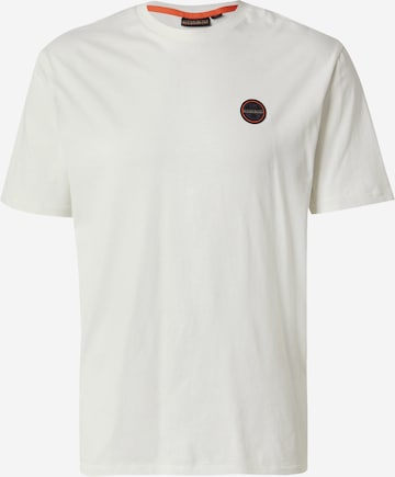 Maglietta di NAPAPIJRI in bianco: frontale