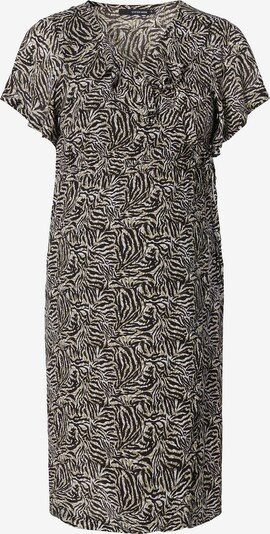 Supermom Kleid in khaki / schwarz / weiß, Produktansicht