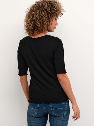 Cream Koszulka 'Ribba' w kolorze czarny
