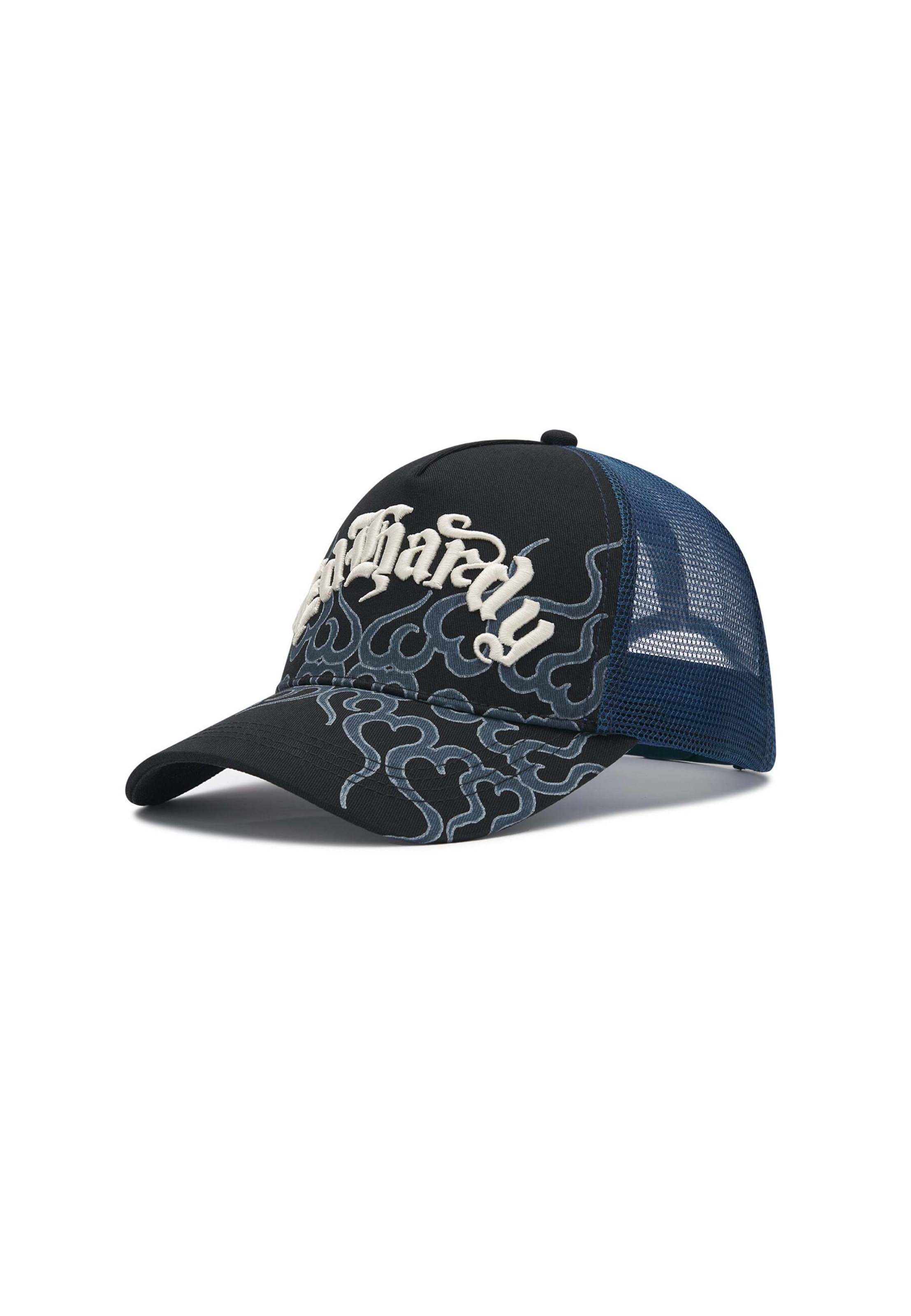 Ed Hardy Cap in Black: front
