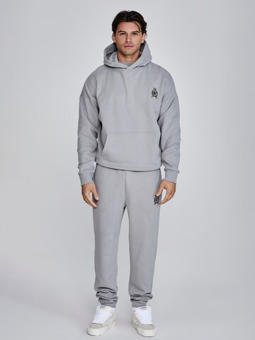 Loosefit Pantalon SikSilk en gris : devant