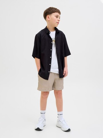 Coupe regular Chemise Jack & Jones Junior en noir