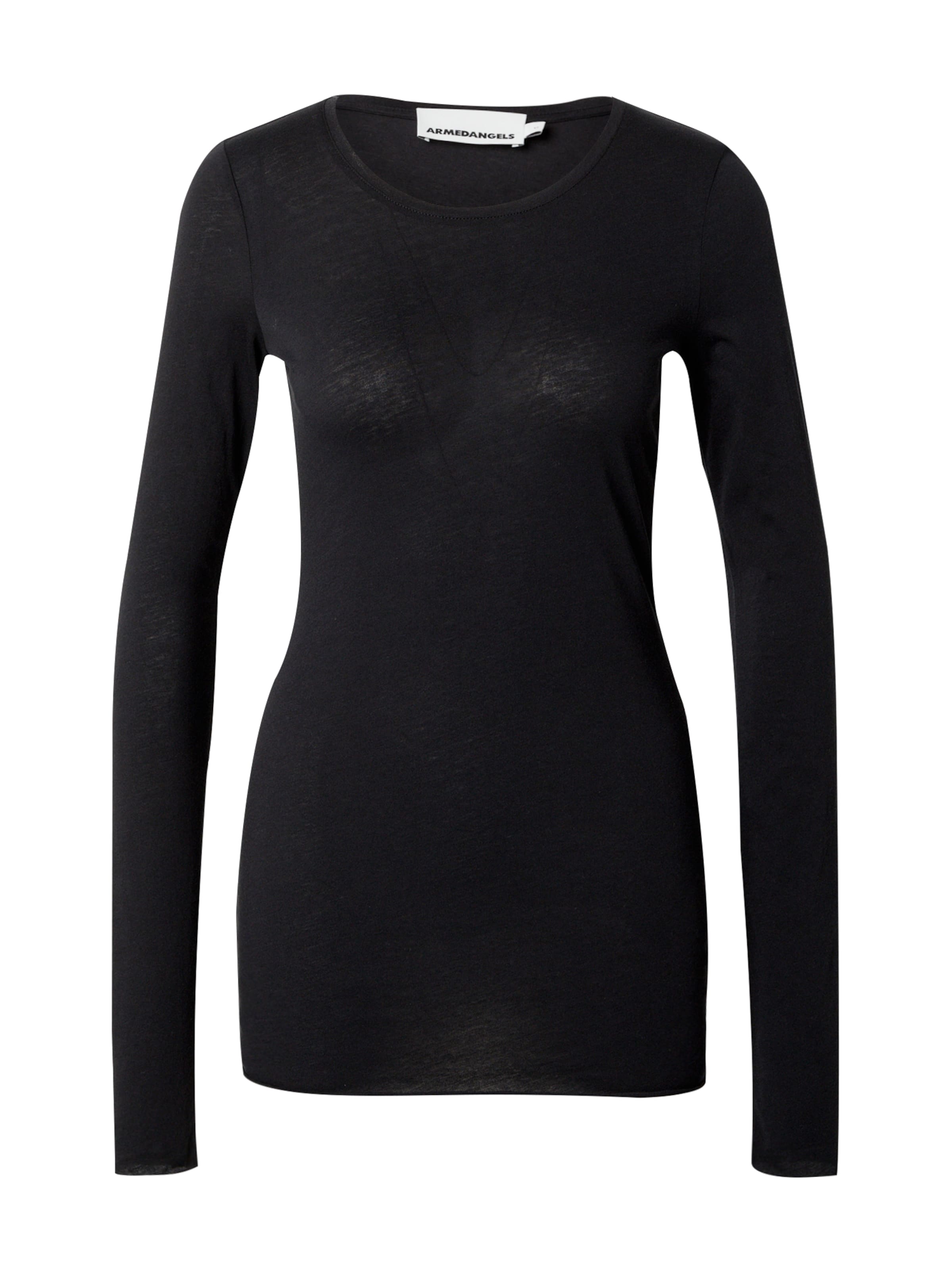 T-shirt 'EINIAARA' ARMEDANGELS en noir : devant