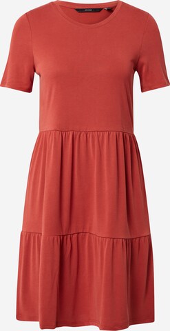 VERO MODA Kleid 'Filli' in Rot: predná strana