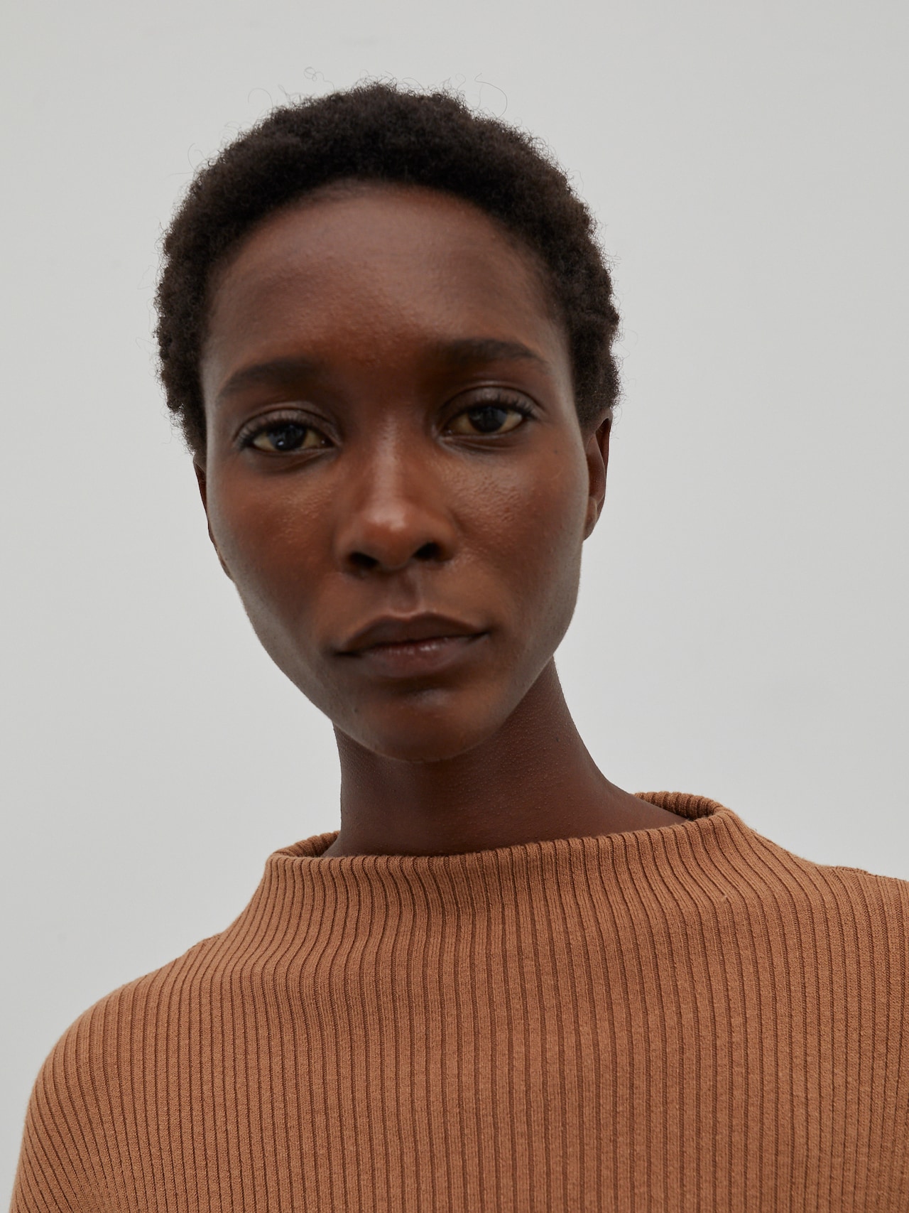 EDITED Producten Jurk 'Nata' Bruin