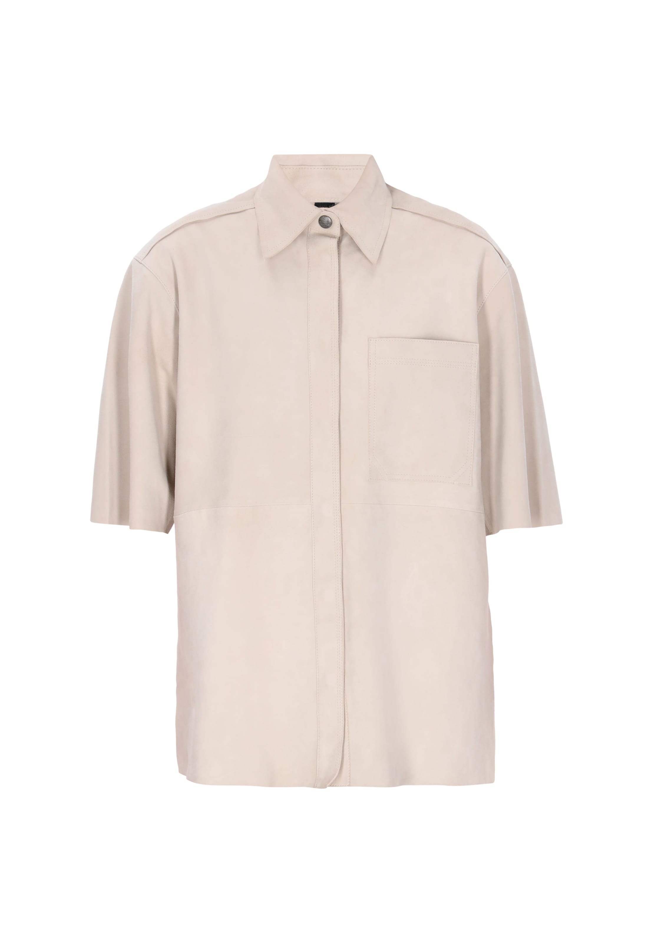 DreiMaster Klassik - Blusa 'Classic' em branco: frente