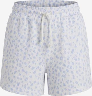 Alexa Dash Trousers in White: front