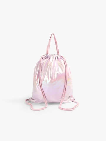 Scalpers Rucksack 'Metallic Fun' in Pink