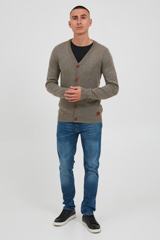 BLEND Knit Cardigan in Grey