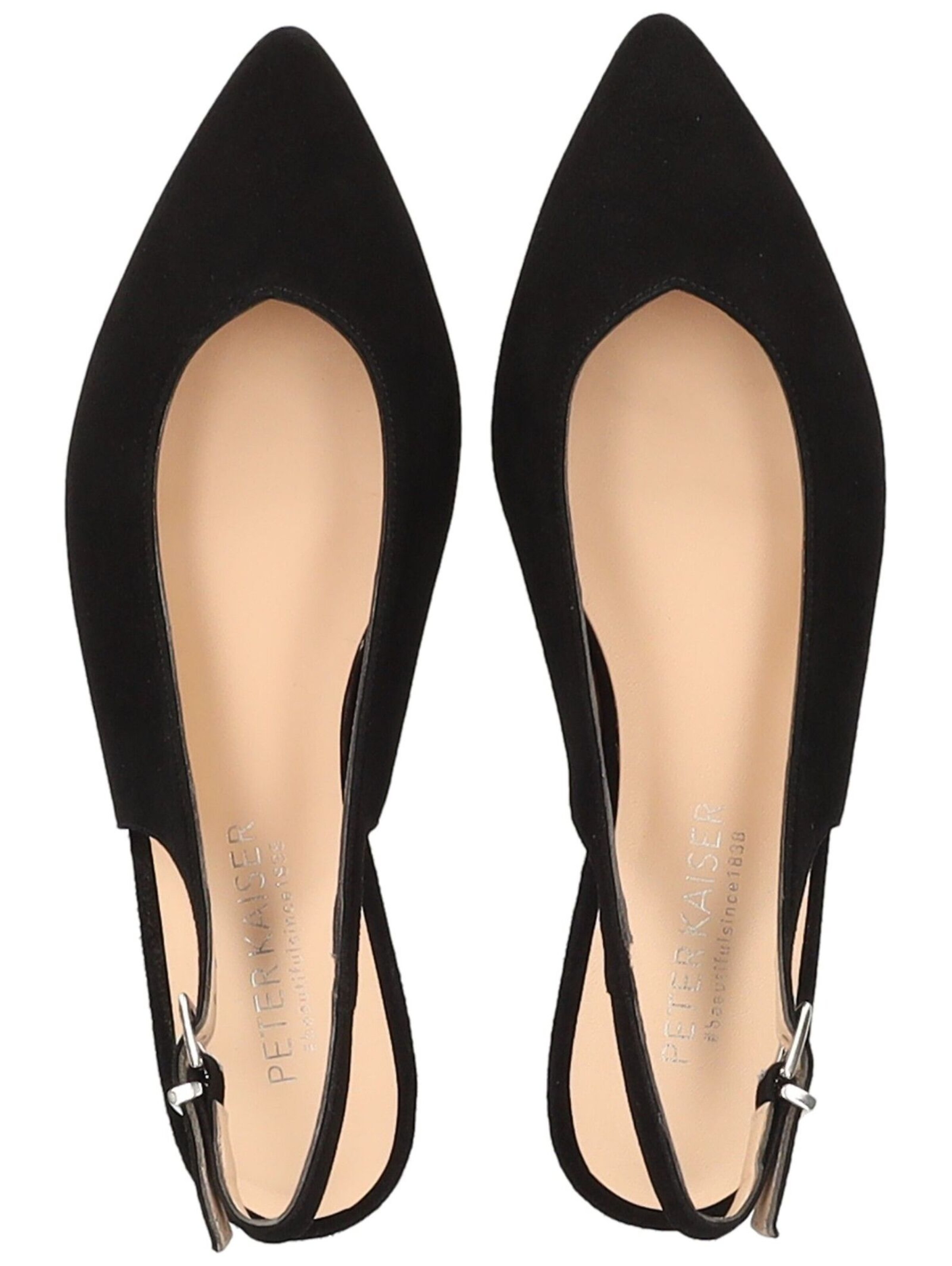 Ballerines à lanières PETER KAISER en noir