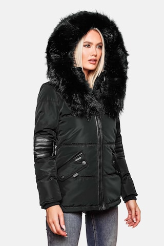 NAVAHOO Winterjacke 'Nirvana' in Schwarz