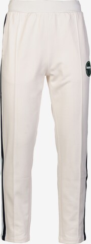 Sergio Tacchini Regular Workout Pants 'Monte' in Beige: front