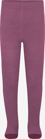 Collant 'Luzern' normani en violet : devant