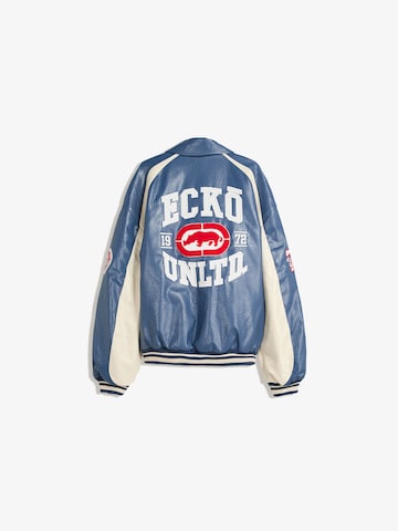 Bershka Přechodná bunda – modrá