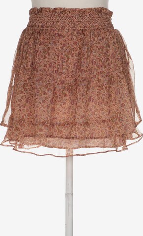 Neo Noir Skirt in XS in Brown: front