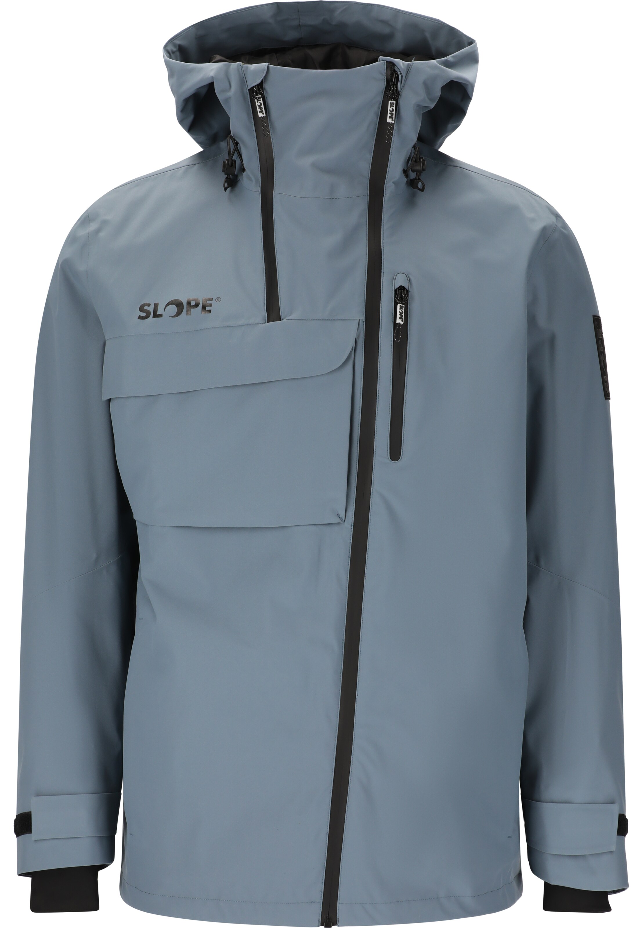 SLOPE Skijacke 'Zuko' in Blau: Vorderseite