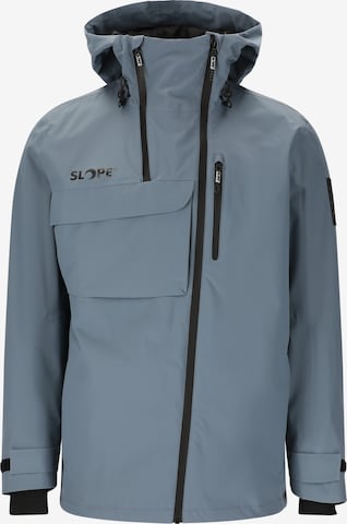 SLOPE Athletic Jacket 'Zuko' in Blue: front