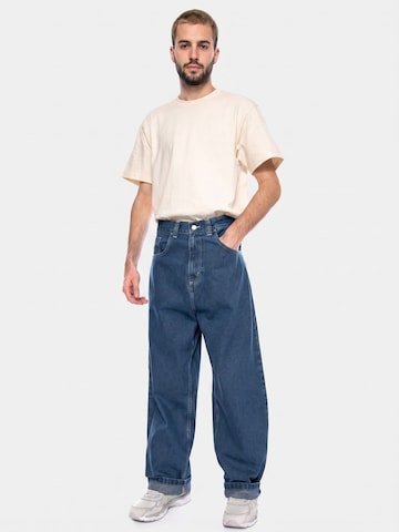 Carhartt WIP Baggy Jeans 'Brandon Pant Blue' in Blauw: voorkant