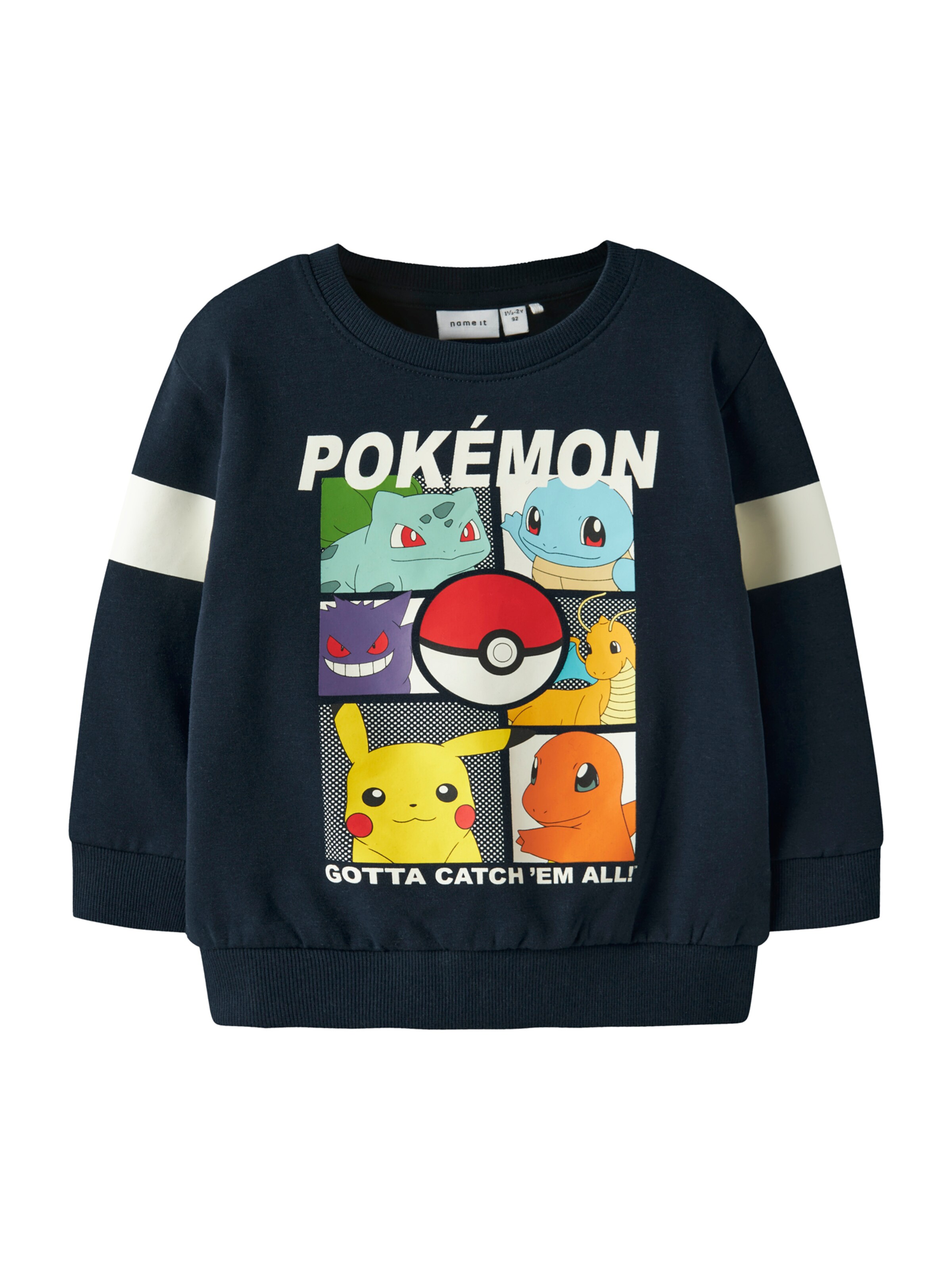 NAME IT Sweatshirt 'NMMJussy Pokemon' in Blauw: voorkant