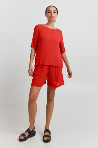 ICHI Blouse 'MARRAKECH' in Rood