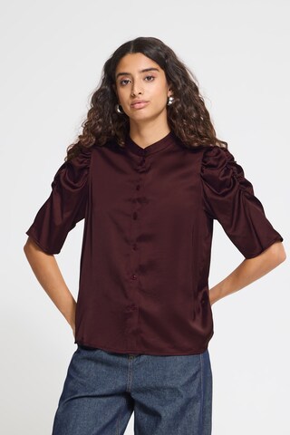 ICHI - Blusa 'MARITVITTA' en lila: frente