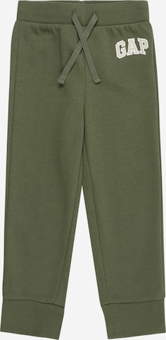 GAP Regular Pants in Green: front