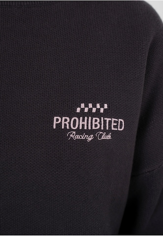 Sweat-shirt 'Vortex' Prohibited en marron