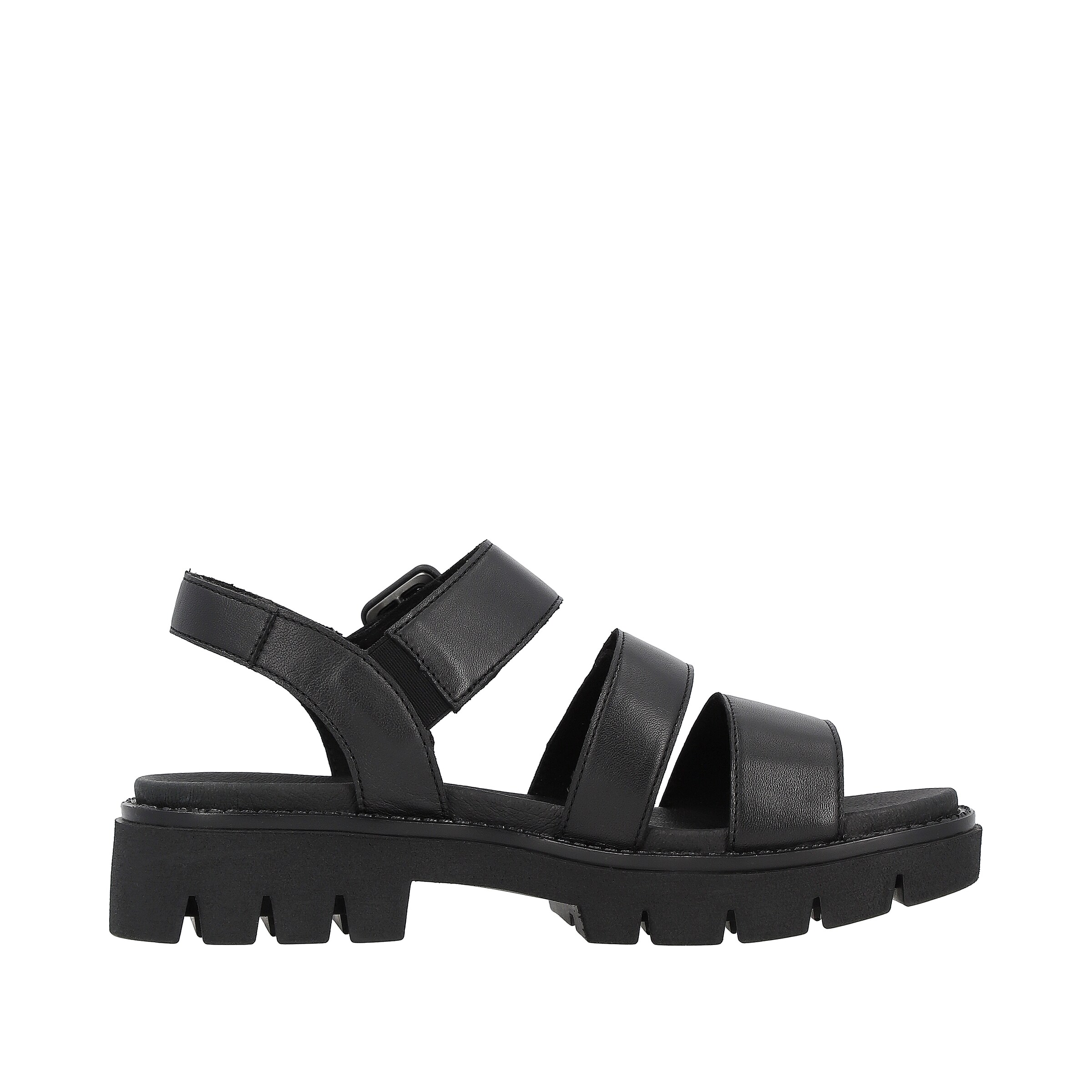 REMONTE Strap Sandals in Black