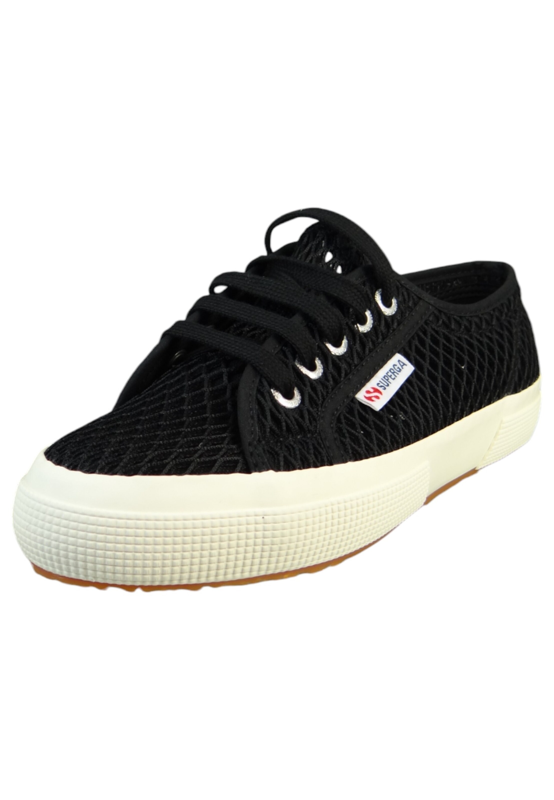 SUPERGA Sneaker in Schwarz