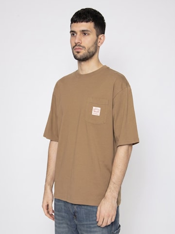 LEVI'S ® Koszulka 'Workwear' w kolorze brązowy