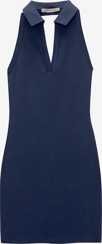 Pull&Bear Šaty - Modrá: predná strana