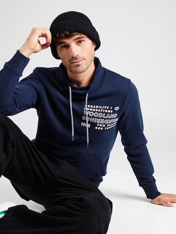 TOM TAILOR Sweatshirt in Blauw