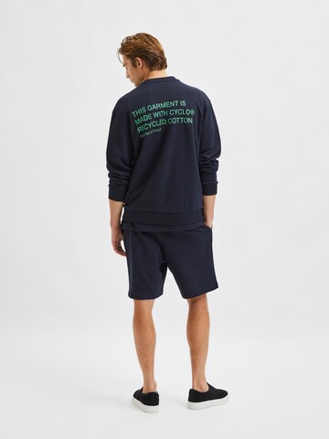 SELECTED HOMME Sweatshirt 'Aren' in Blue