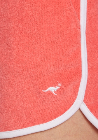 KangaROOS Regular Pants in Orange