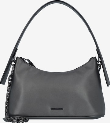 Calvin Klein Shoulder Bag in Grey: front