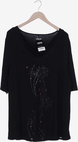 Chalou T-Shirt 4XL in Schwarz: predná strana