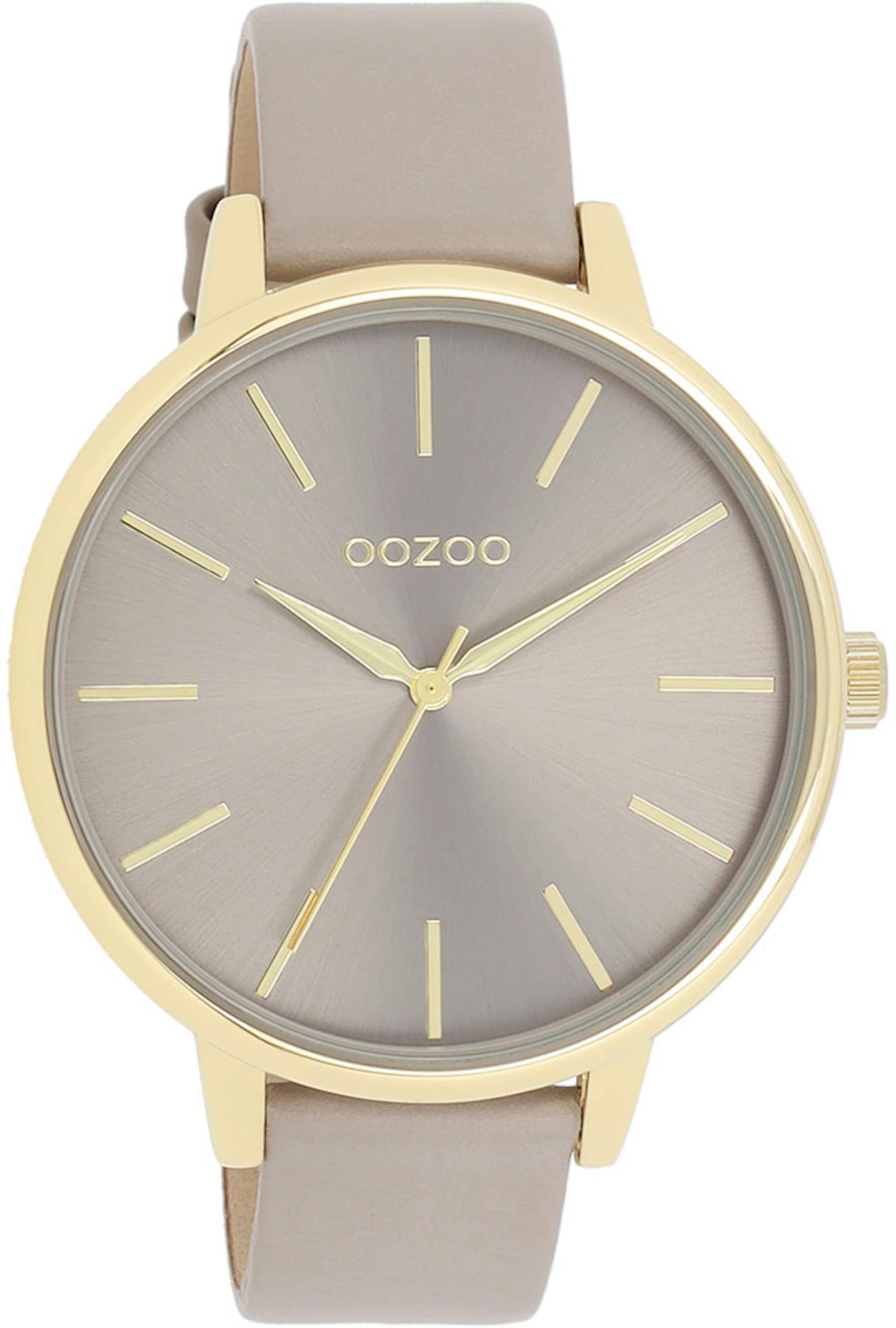 OOZOO Analog Watch in Grey: front