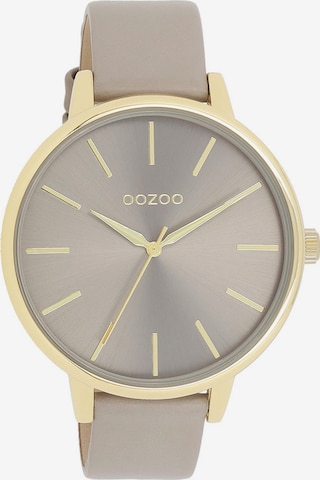 OOZOO Analog Watch in Grey: front