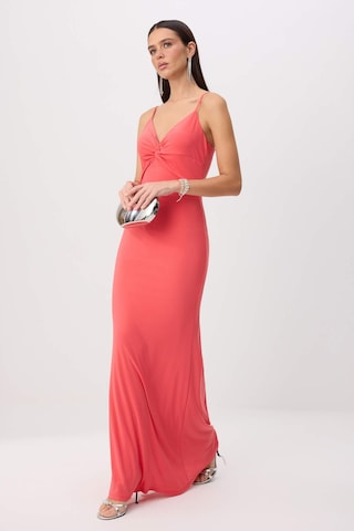 Trendyol - Vestido de noche en naranja: frente