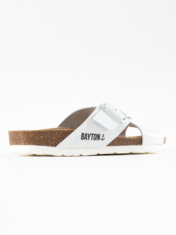 Bayton Pantolette 'Era' i vit