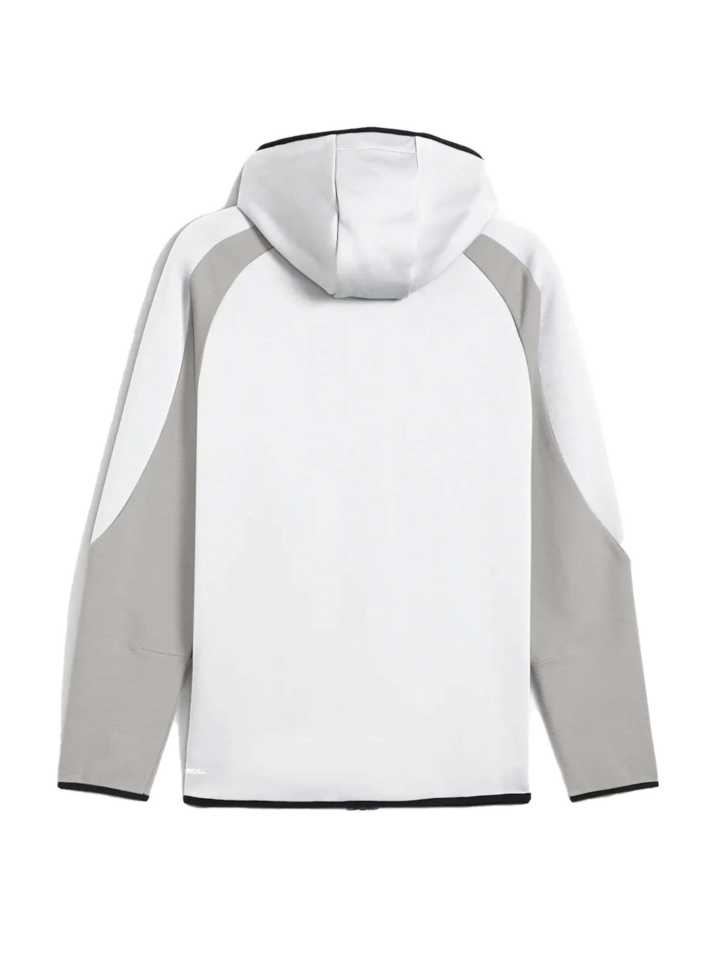 PUMA Sportsweatjacke 'Evostripe' in Weiß