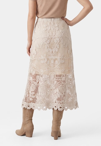 Jupe usha FESTIVAL en beige