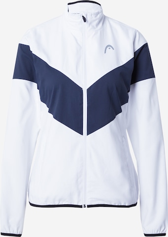 HEAD - Chaqueta deportiva 'CLUB 22' en blanco: frente