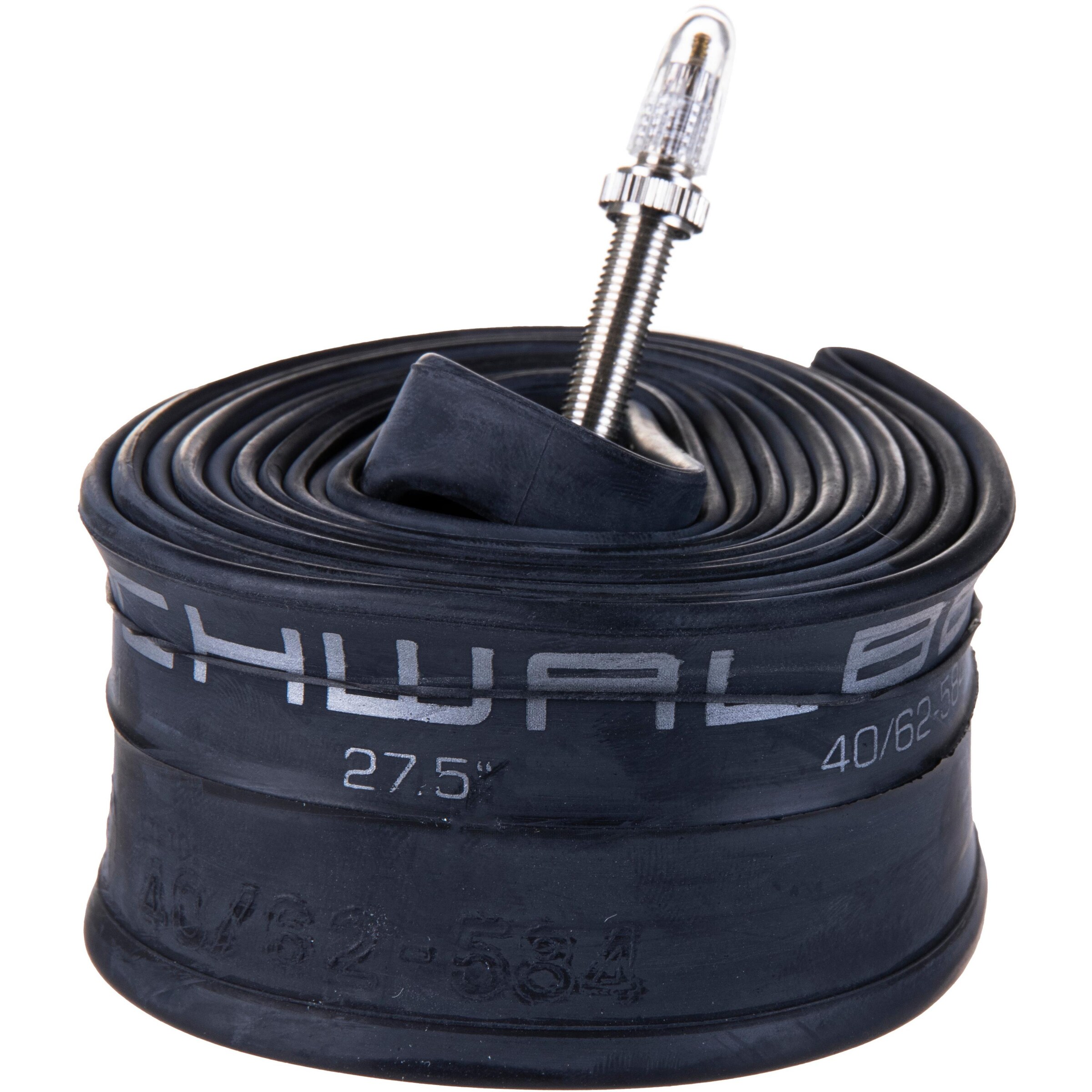 Schwalbe Fahrradschlauch in Schwarz: Vorderseite