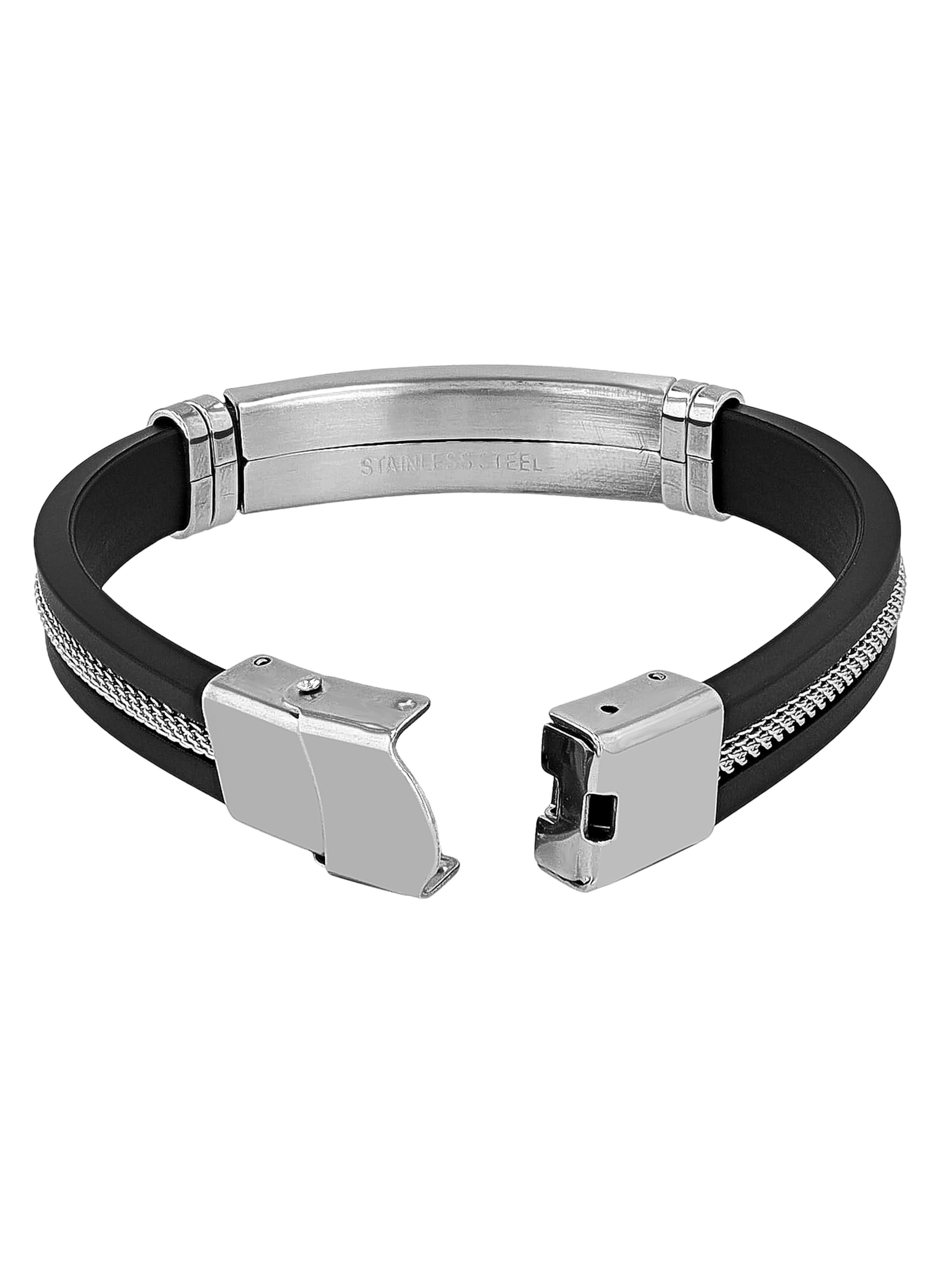Akzent Bracelet 'Luke, langlebig' in Black