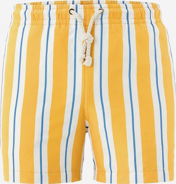 Gassa d'Amante Badeshorts 'Riccione' in Gelb: Vorderseite